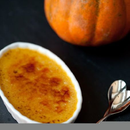 Pumpkin Creme Brulee