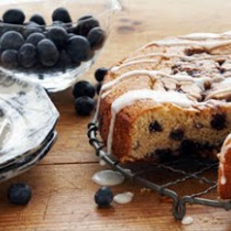 Blueberry Sour Cream Coffeecake