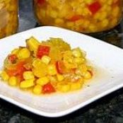 Sweet 'n Hot Corn Relish (For Canning)