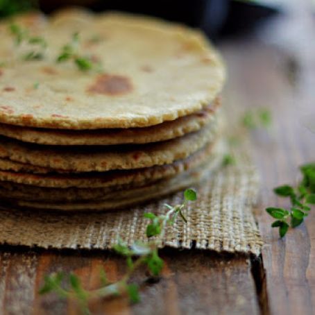 flatbread - Quinoa and Brown Rice Tortillas
