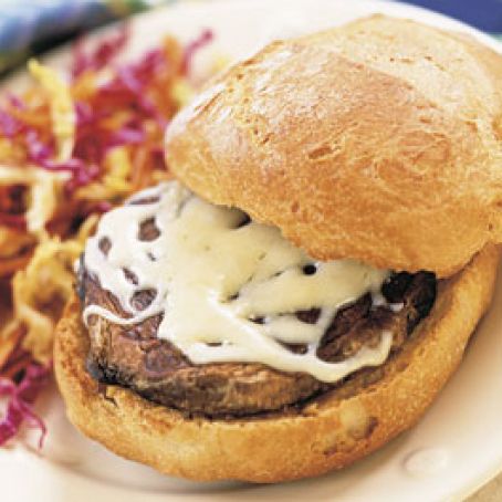 Roasted Portabella & Garlic Sandwich