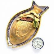 SALMON en CROUTE w/CHIVE CREME FRAICHE