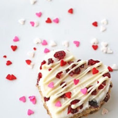 Cranberry White Chocolate Bars