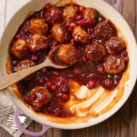 Cranberry Cocktail Meatballs