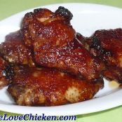 Broiled Chicken with New England Barbecue Sauce