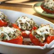 Spinach Stuffed Peppers