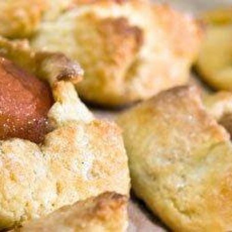 Peach Almond Crumble Tart