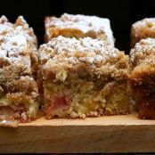 Big Crumb Coffeecake with Rhubarb
