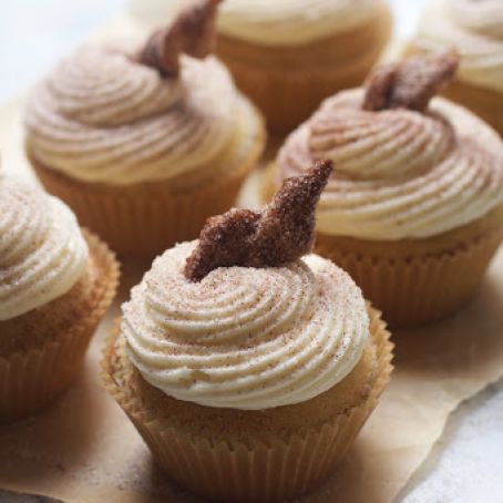Churro Cupcakes