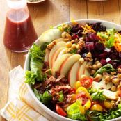 Harvest Salad with Cherry Vinaigrette Recipe