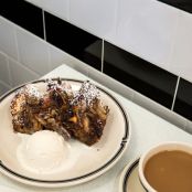 Chocolate Babka Bread Pudding