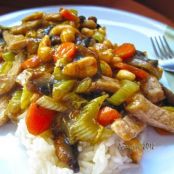 Chicken Honey Nut Stir Fry