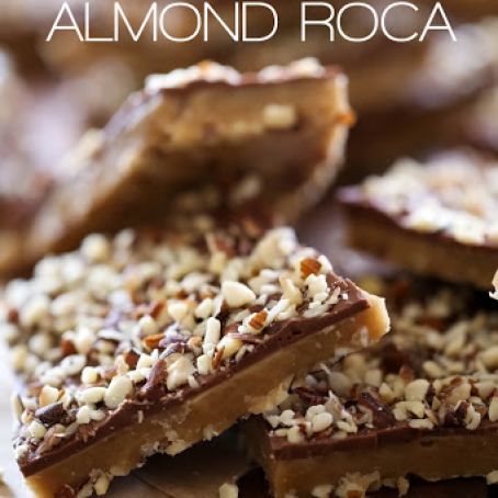 candy - almond roca