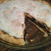 French Apple Pie with Icing