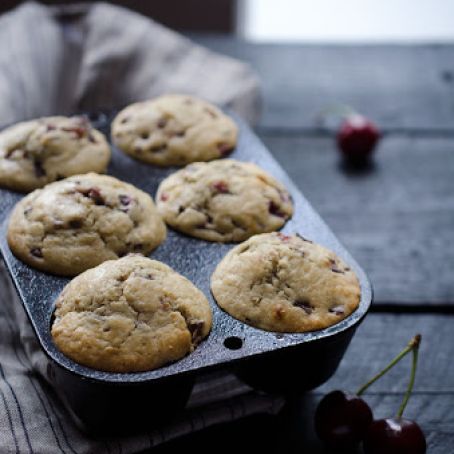 Cherry Vanilla Muffins