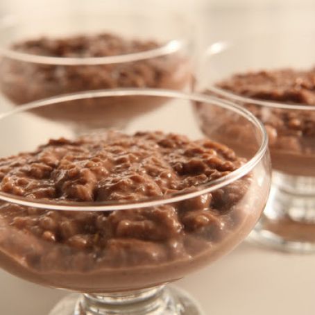 Chocolate Rice Pudding
