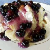 Blueberry Cream Cheese French Toast