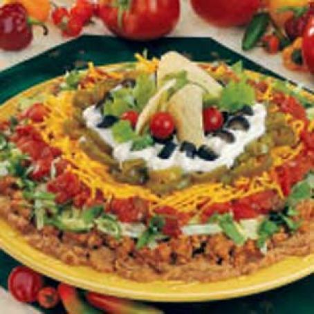 Mexican Fiesta Dip Salad