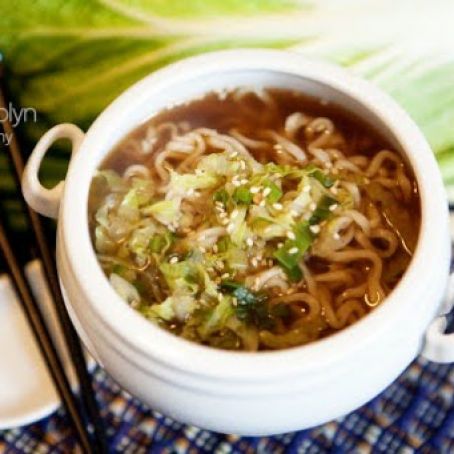 Japanese Ramen Noodle Soup