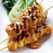 Satay de pollo (gai satay)