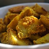 Coconut and Turmeric Roast Potatoes [Vegan, Gluten-Free]