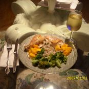 Roasted Chicken with Habanero Mango Mojo