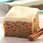 Cinnamon Zucchini Cake with Cream Cheese Frosting