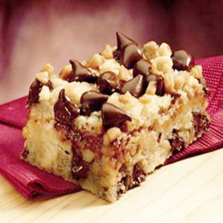 Chocolate Chip Toffee Squares