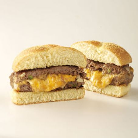 Family Friendly Stuffed Cheeseburgers