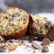 German Chocolate Cookie Cups