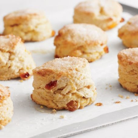 Candied Orange and Golden Raisin Scones