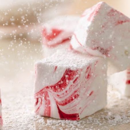 Easy Peppermint Marshmallows
