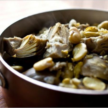 ARTICHOKE & FRESH FAVA STEW