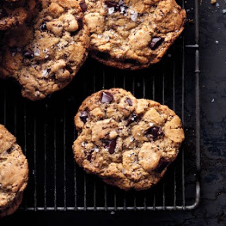 Salty Chocolate Chunk Cookies