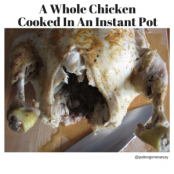 Cooking A Whole Chicken In An Instant Pot -
