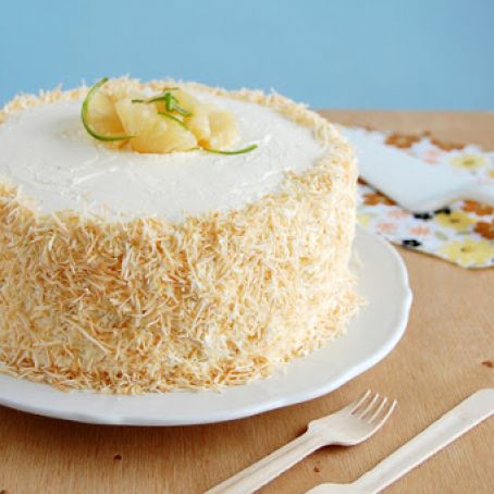 CAKE - Piña Colada Cake