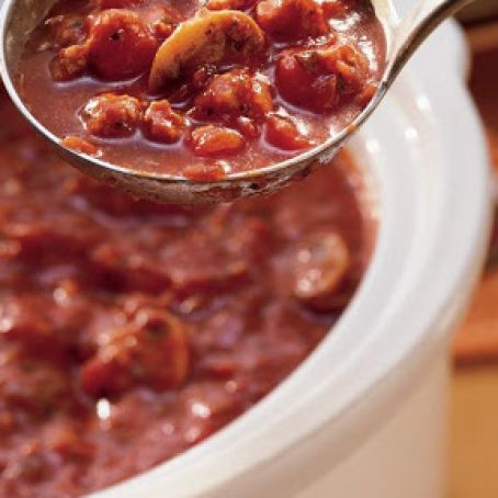 Slow-Cooker Italian Spaghetti Sauce