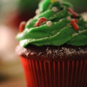 Christmas Tree Cupcakes