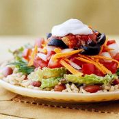Vegetarian Tostada