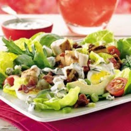 Cobb Salad with Cucumber-Ranch Dressing