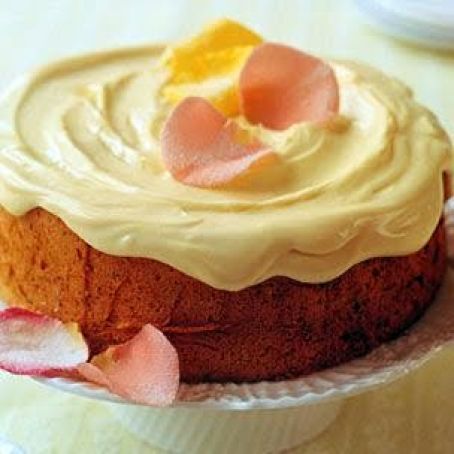 Lemon Angel Food Cake