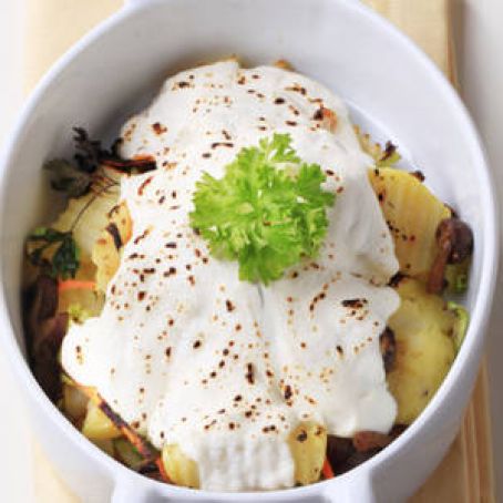 Creamy & Cheesy Potato Casserole