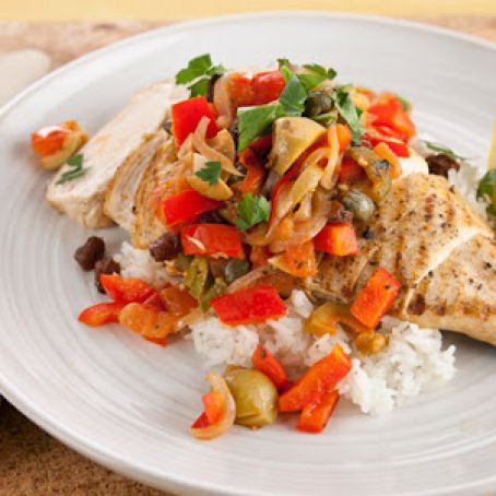 Grilled Chicken Veracruz