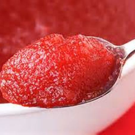 Raspberry-Cinnamon Applesauce Jello
