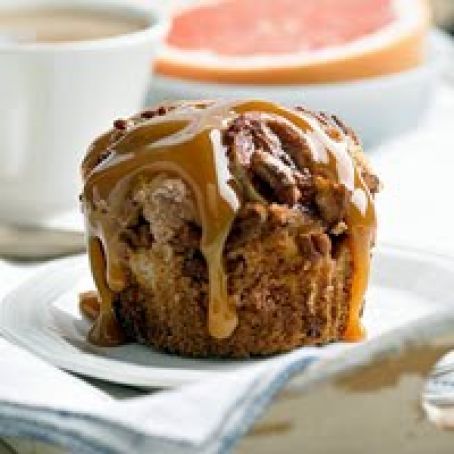 Caramel-Banana Muffins