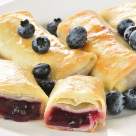Blueberry Blintzes