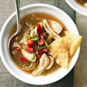Tomatillo Chicken Soup