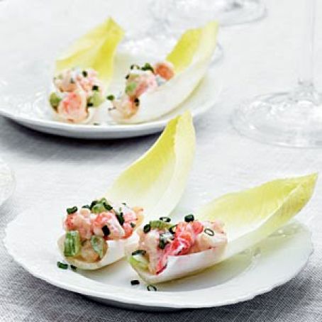 Shrimp Salad-Stuffed Endive