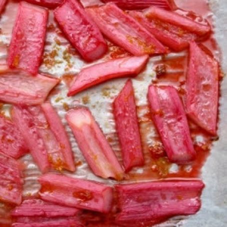 Roast Rhubarb