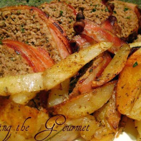 Meatloaf Wrapped in Bacon